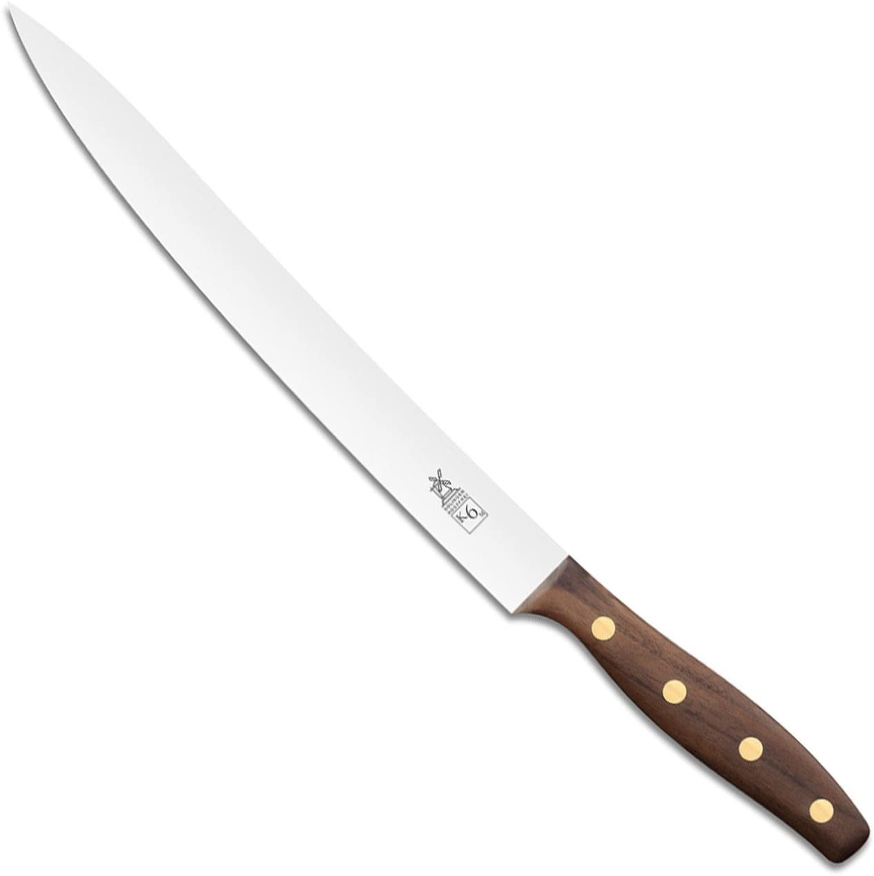 Windmill Blades Meat Paring Knife K6 in Walnut (Stainless)
