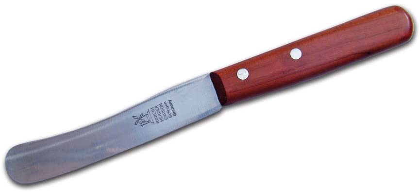 Herder Windmuhlenmesser Windmill Knife with Carbon (Not Rust-Proof), Handle: Buckled Plum