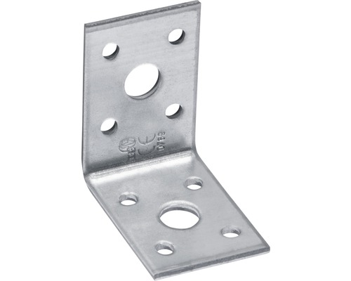 Angle connector 50x50x35x2.5 mm, sendzimir galvanized, 1 piece