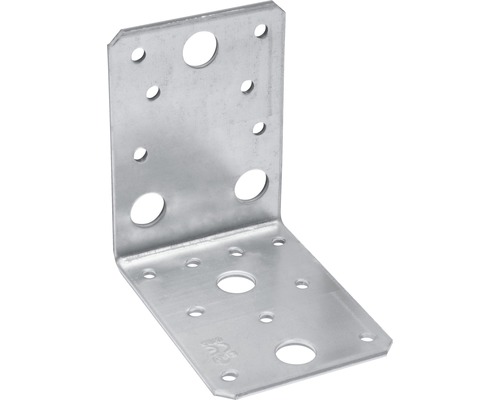 Angle connector 90x90x65x2.5 mm, sendzimir galvanized, 1 piece