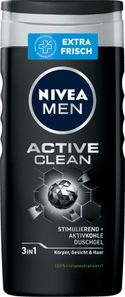NIVEA MEN Shower Active Clean, 250 ml
