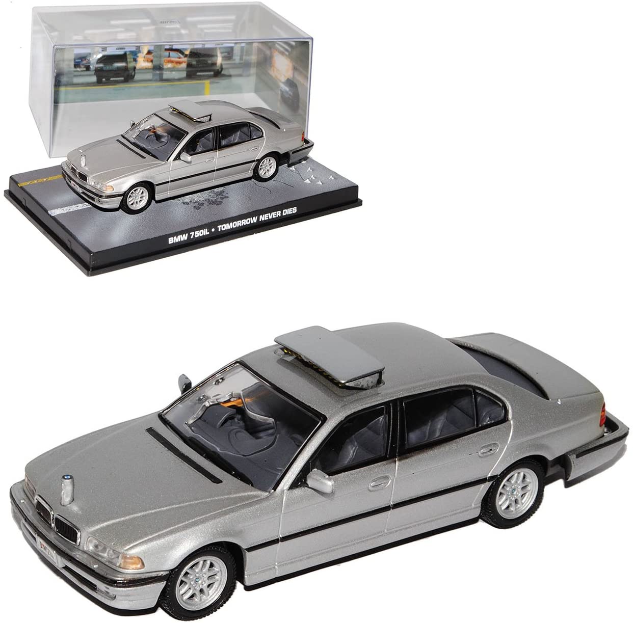 Ixo B-M-W James Bond 1/43 Ixo Model Car With Or Without Individual License Plate B-M-