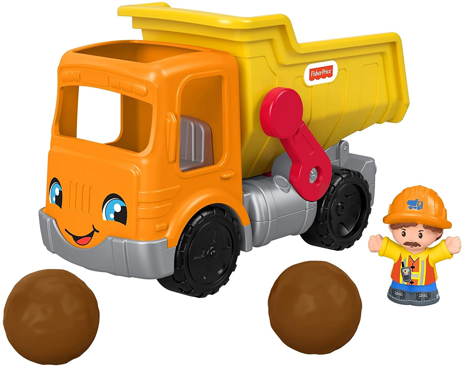 Fisher - Price Gmx90 Little People Truck With Sounds And Toy For Toddlers F