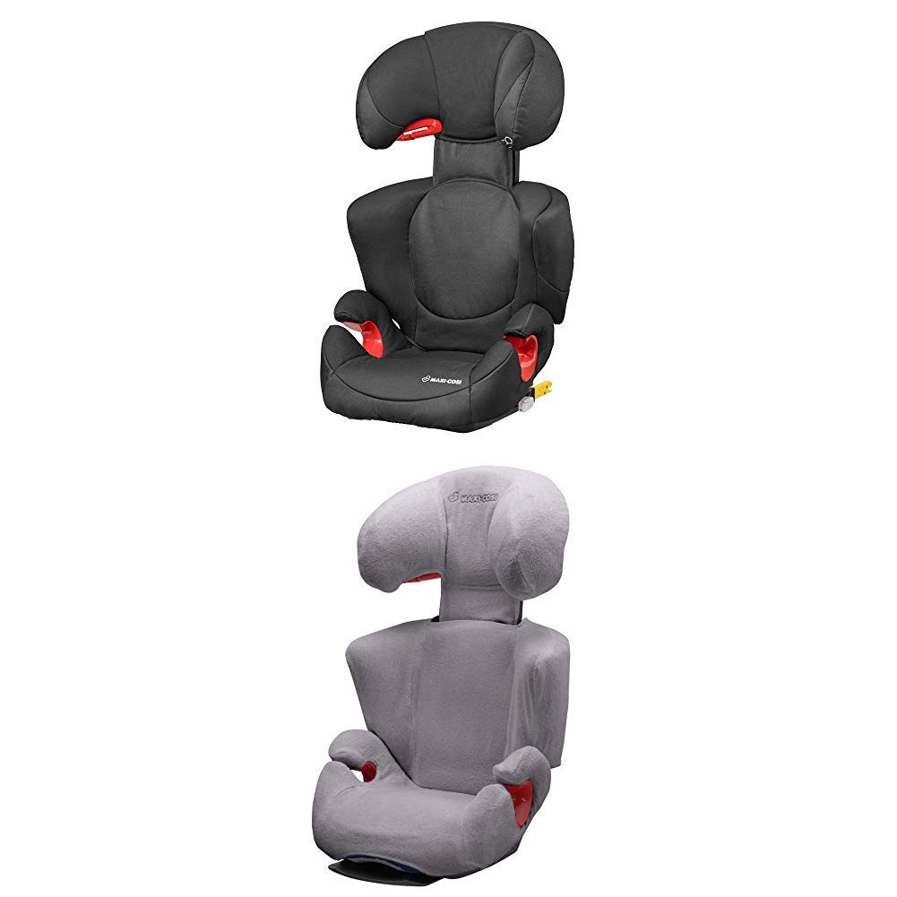 Maxi-Cosi Rodi XP Fix Car Booster Seat Group 2/3 (15-36 kg) with Isofix, Suitable for ages 3.5 to 12 Years Night black