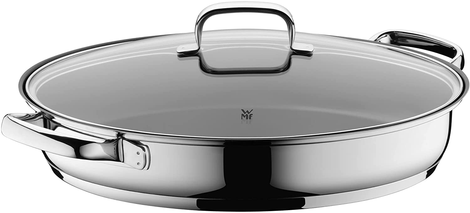 WMF 0761506380 Fish Pan with Glass Lid