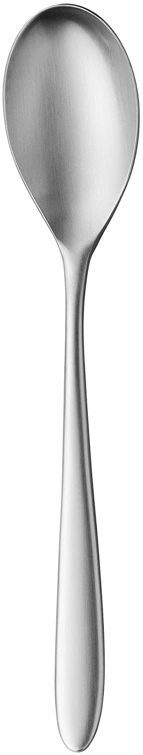 WMF Silk dinner spoon, 20.8 cm, Cromargan stainless steel, matt finish, dishwasher-safe