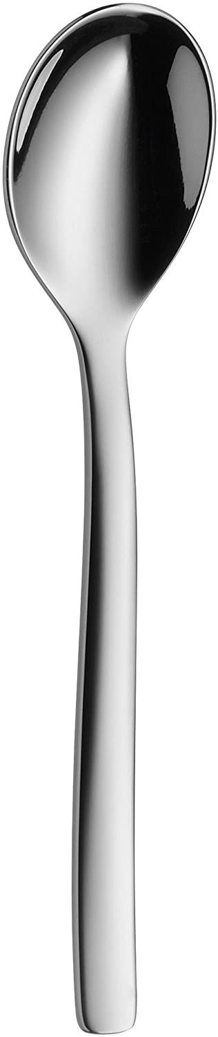 WMF Atic Espresso Spoon, Small, 10.8 cm, Cromargan Protect Polished Stainless Steel, Scratch-Resistant, Dishwasher Safe