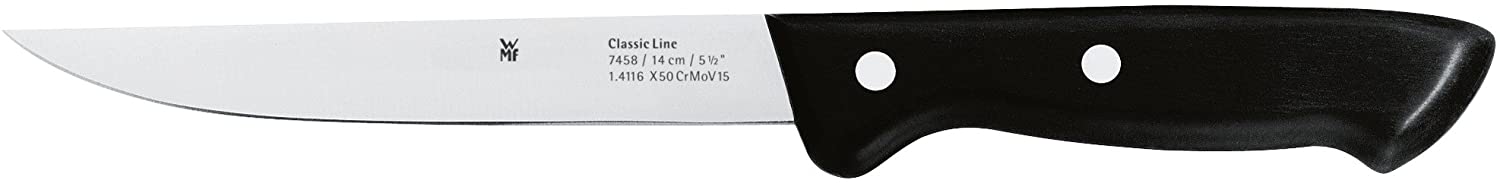 WMF 14 cm Classic Line Utility Knife, Black