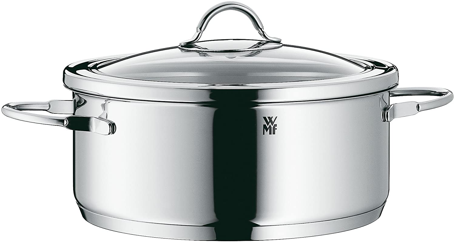 WMF 1761176380 Stewing Pot with with Glass Lid ACCENTE T 16 cm