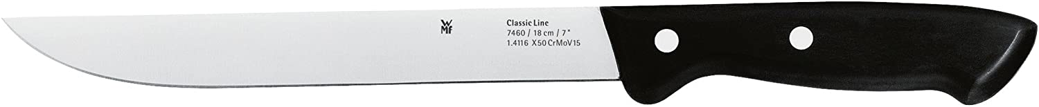WMF 18 cm Classic Line Utility Knife, Black