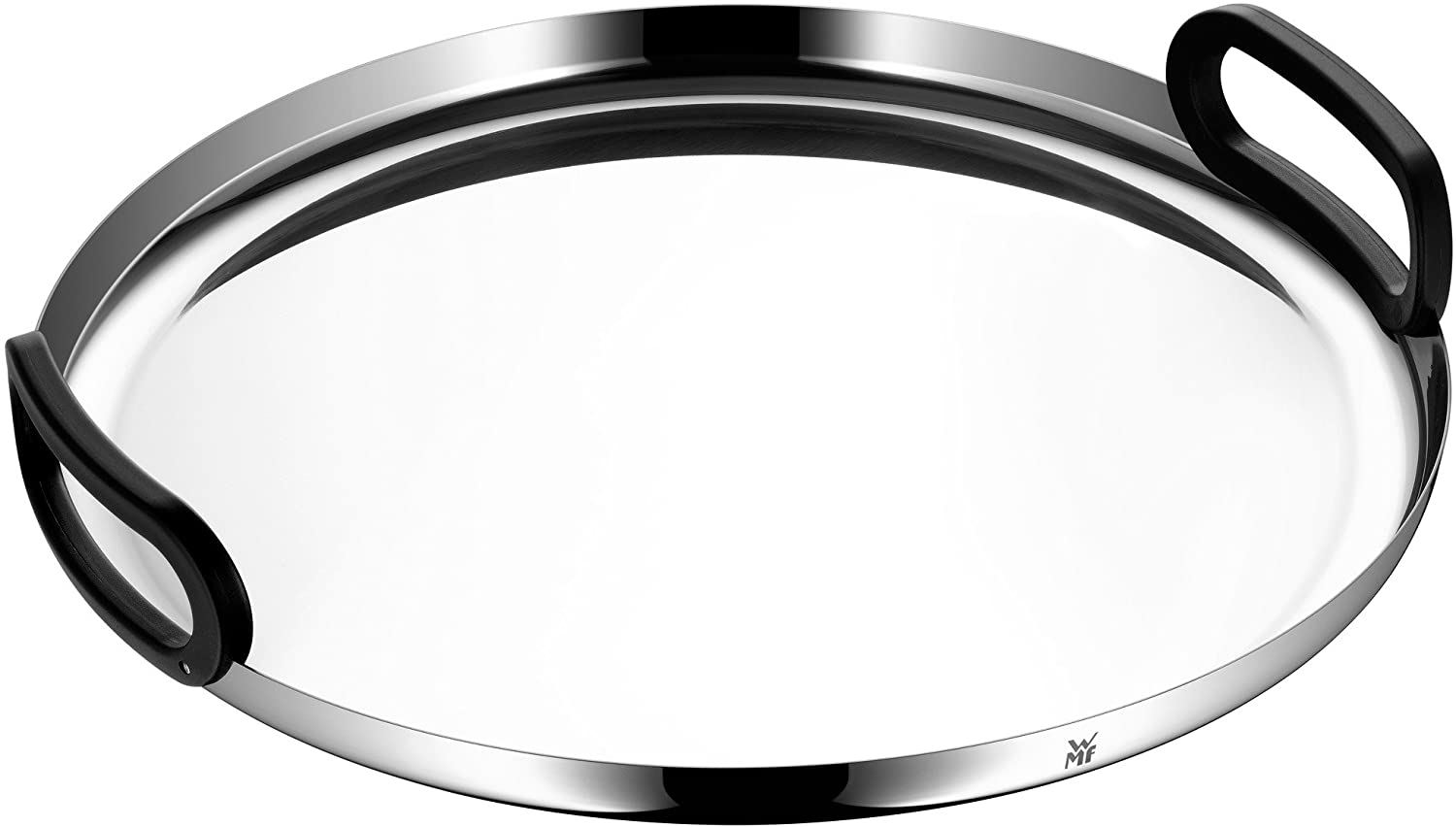 WMF CoffeeTime Tray Diameter 39 cm Polished Cromargan Stainless Steel Dishwasher Safe