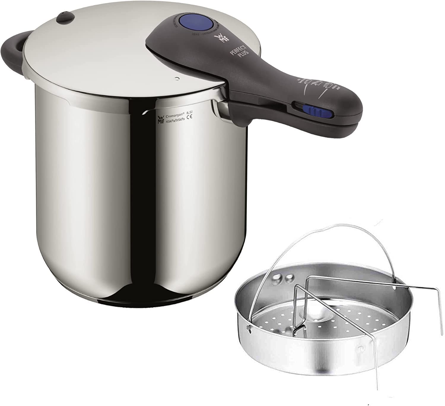 WMF 8.5 Litre Stainless Steel Perfect Plus Pressure Cooker 8.5ltr 22cm