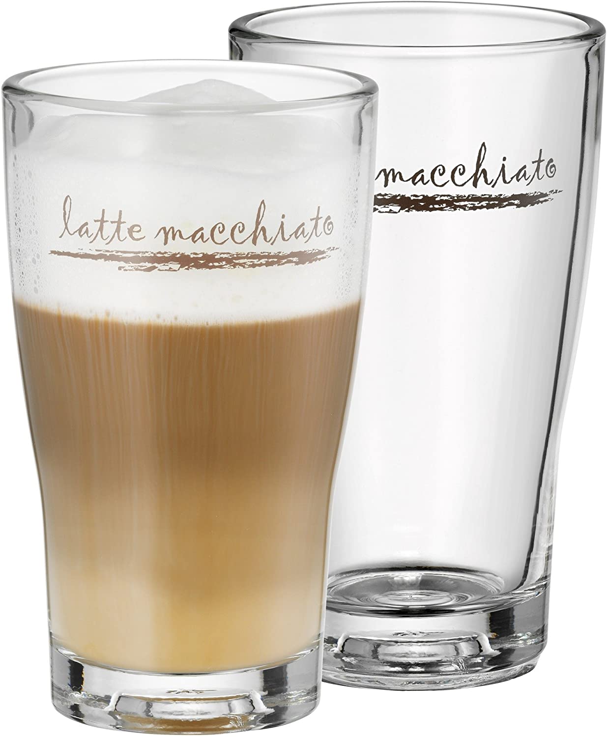 WMF 954142040 Barista Latte Macchiato Glasses Set of 2