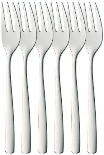 WMF Bistro Cake Forks, Stainless Steel, Set of 6