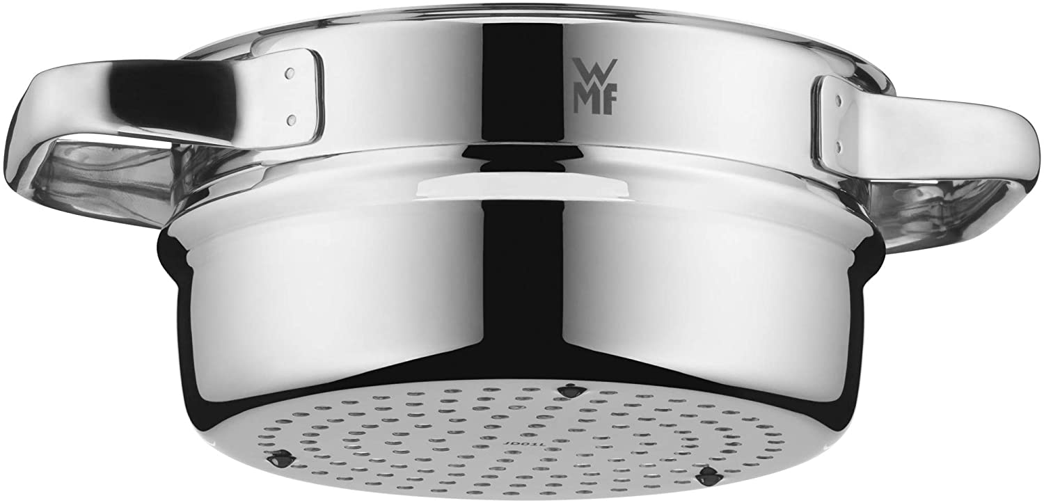 WMF Compact Cuisine Steamer Insert 24 cm Cromargan Polished Stainless Steel Dishwasher-safe