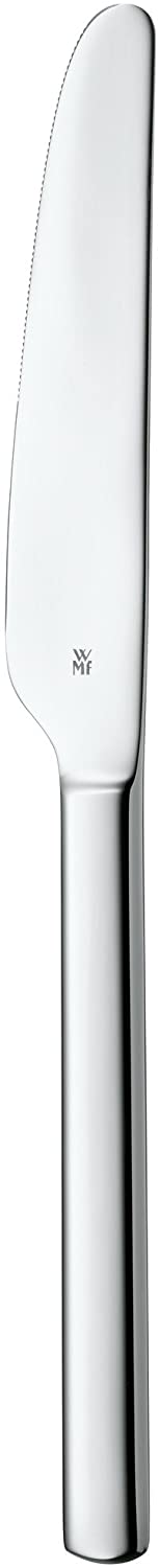 WMF Dune mono dinner knife, 24 cm, polished Cromargan stainless steel, shiny, monobloc knife, dishwasher safe
