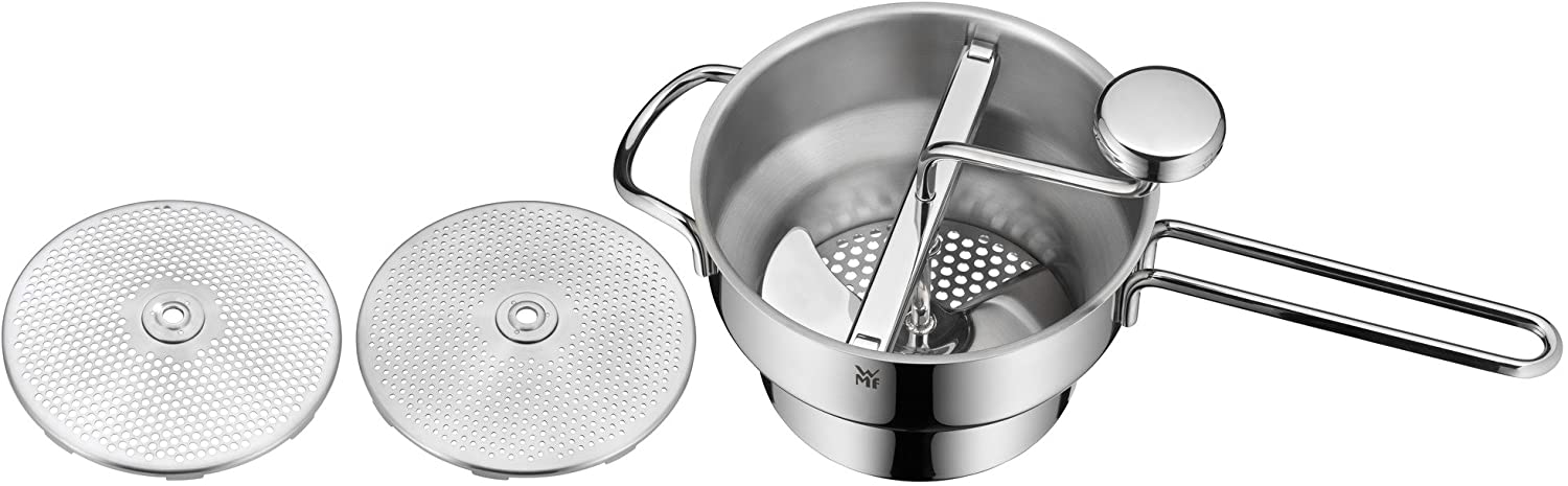WMF Mill Diameter 19 cm Cromargan Polished Stainless Steel Can be Disassembled 3 Different Inserts Dishwasher Safe Gift Packaging