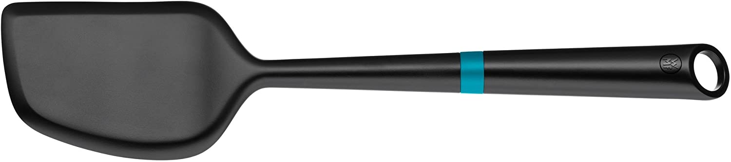 WMF Hello Functionals 34 cm Silicone Spatula with Storage Bench, Ideal for Coated Pans, Dishwasher Safe, Heat Resistant