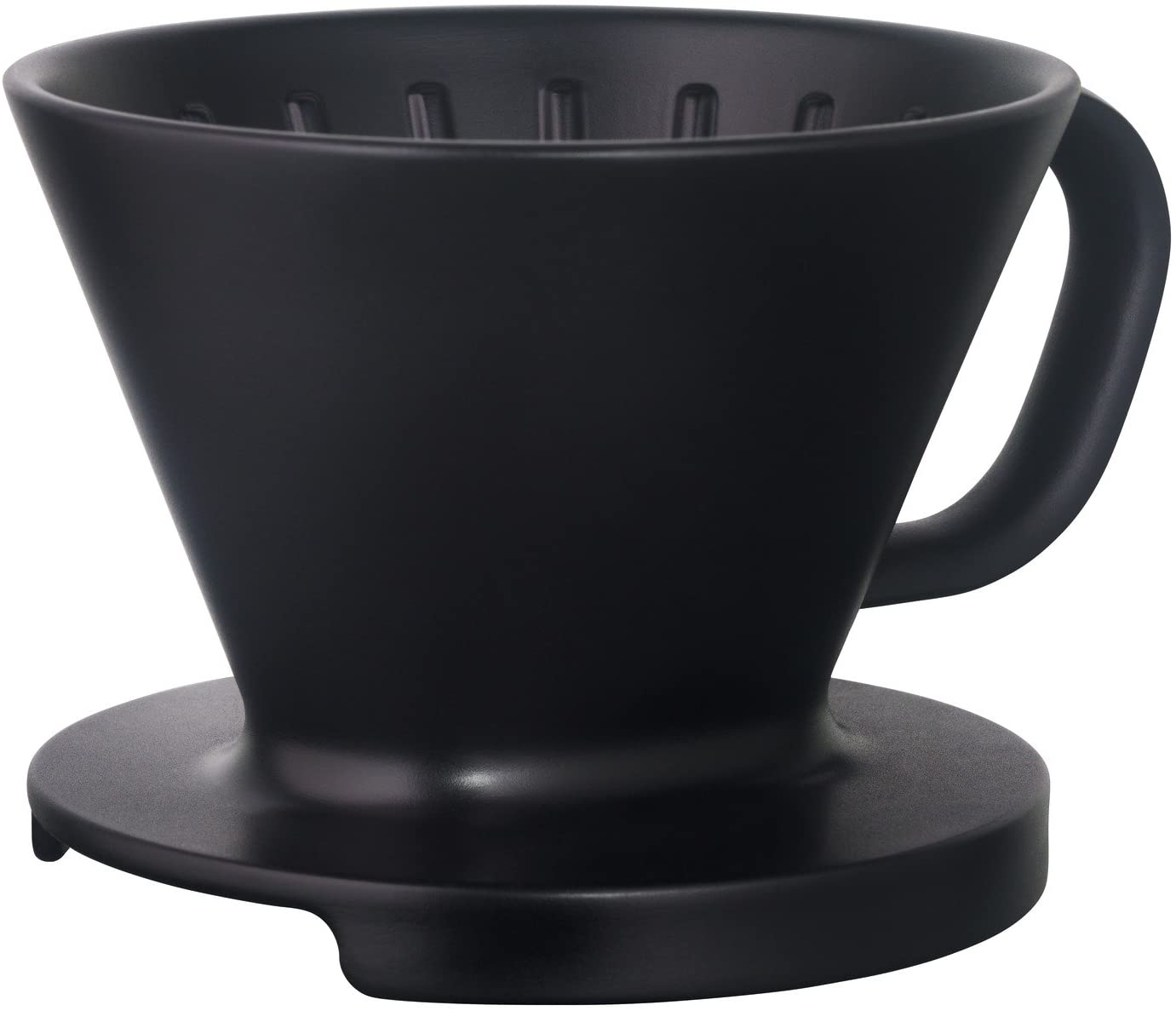 WMF Impulse Coffee Filter Attachment for Vacuum Flask 1-4 Cups Porcelain 11 cm Black