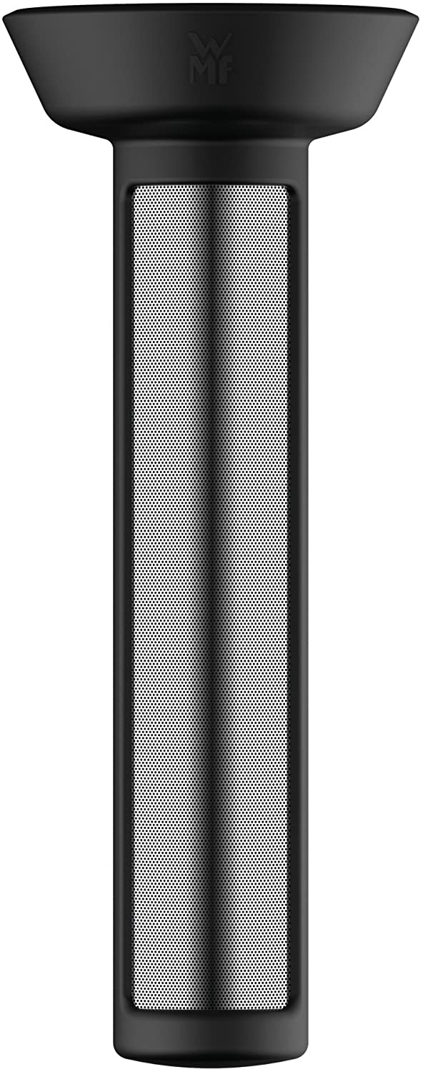WMF Impulse Tea Strainer for Insulated Jug with 1 Litre, Cromargan Stainless Steel, Plastic, 19.5 cm, Black