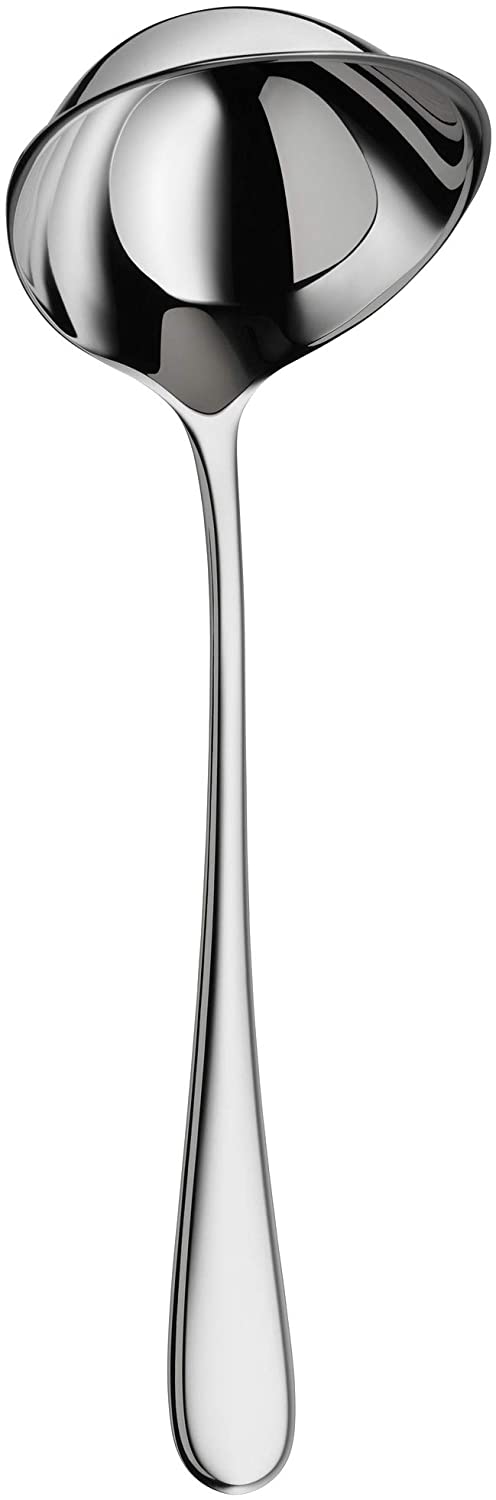 WMF Kent Soup Ladle 23.5 cm Sauce Spoon Polished Cromargan Protect Stainless Steel Scratch Resistant Dishwasher Safe