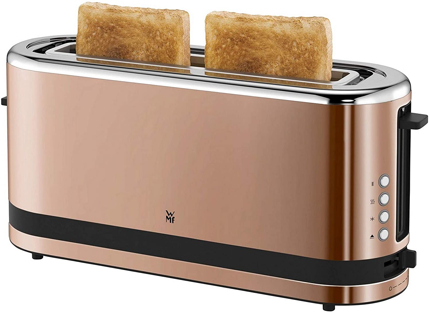 WMF Küchenminis Long Slot Toaster with Integrated Bread Rolls Warmer