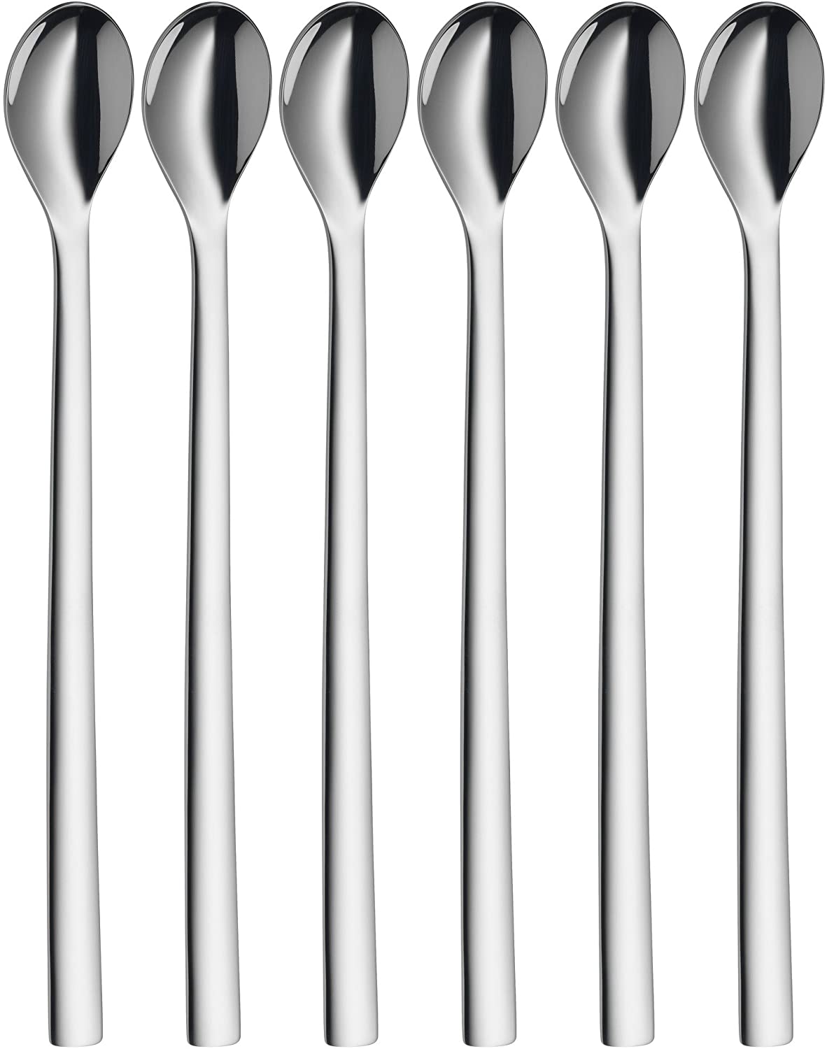 WMF Nuova 1291406046 Long Cocktail Spoon Set 6 Pieces