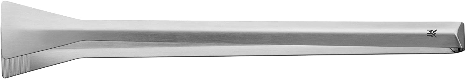 WMF Barbecue tongs long 40 cm, Cromargan matt stainless steel, barbecue cutlery for steak, fish, vegetables