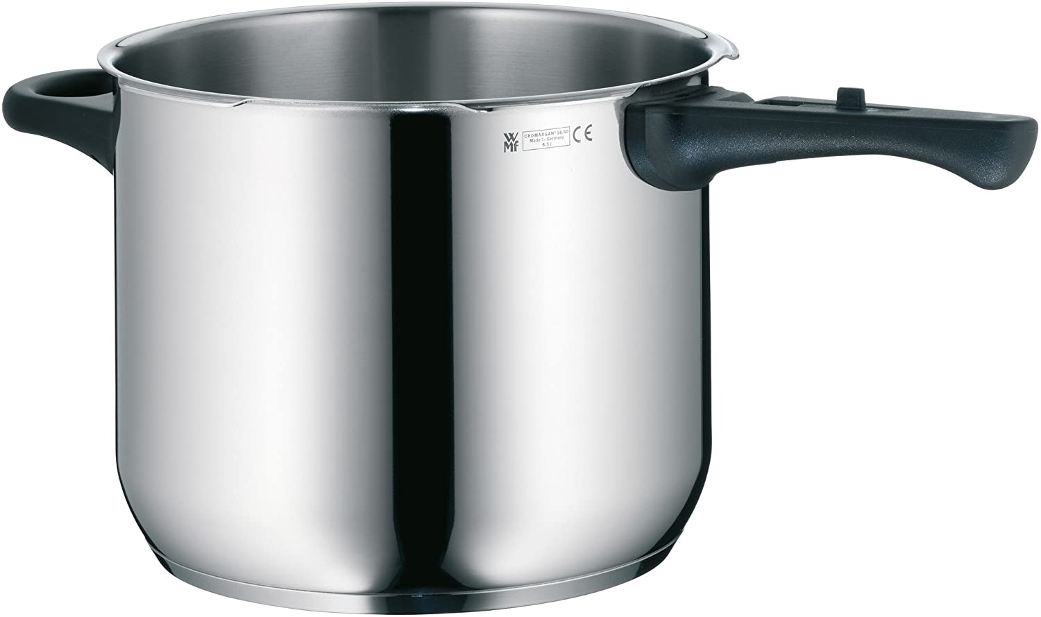 WMF Perfect Pressure Cooker Base 6.5L without Lid Ø 22 cm Inside Scale Cromargan® Stainless Steel Suitable for Induction Hobs