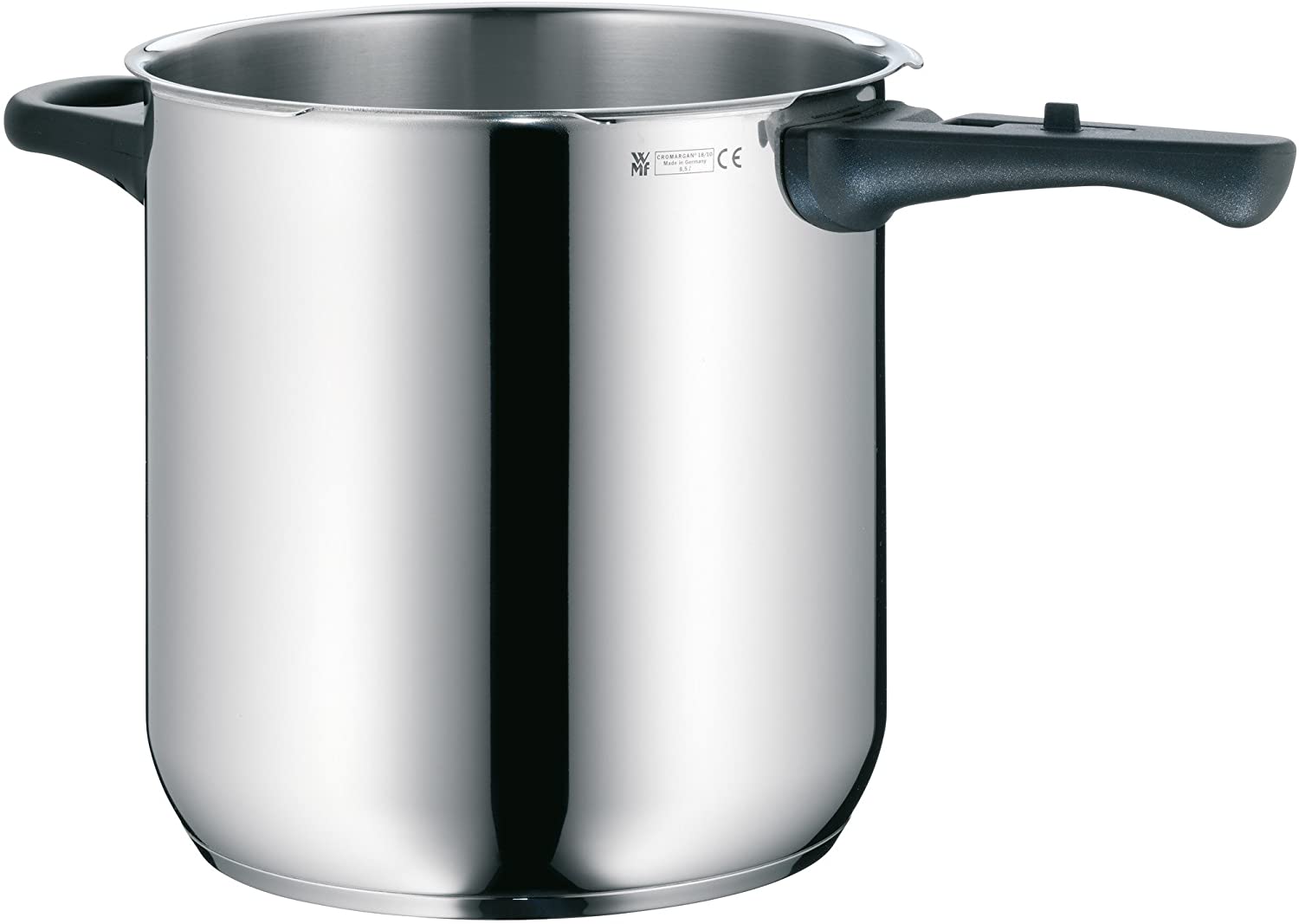 WMF Perfect Pressure Cooker Base 8.5L without Lid Ø 22 cm Inside Scale Cromargan® Stainless Steel Suitable for Induction Hobs