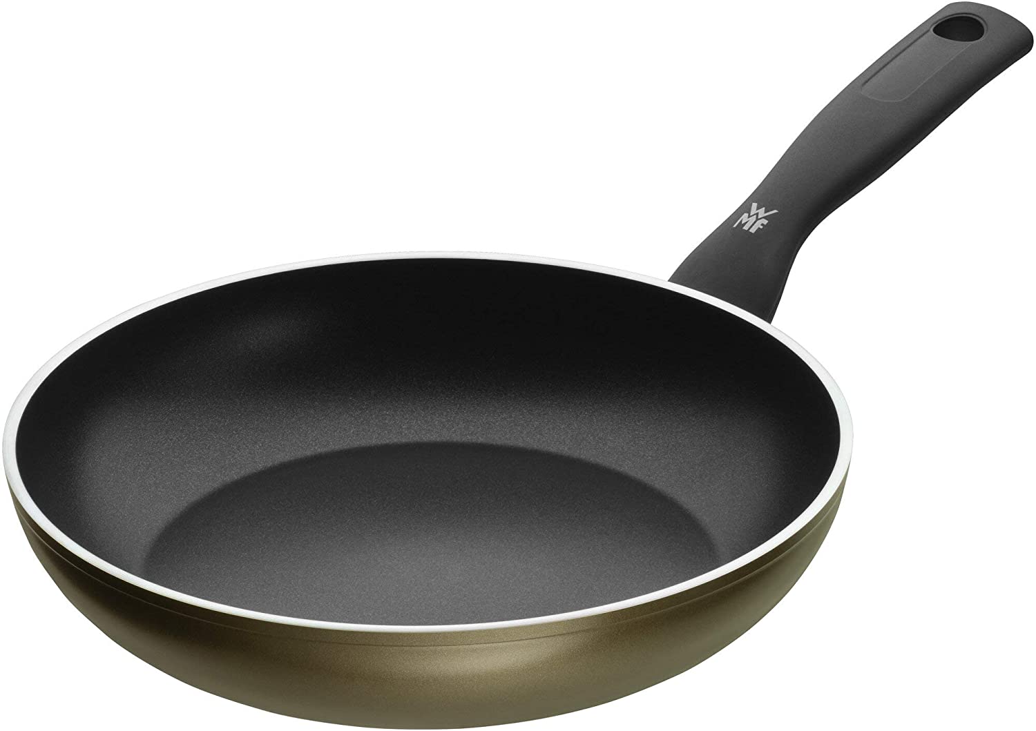WMF Permadur Element 24 cm Induction Frying Pan with High Rim and Plastic Handle