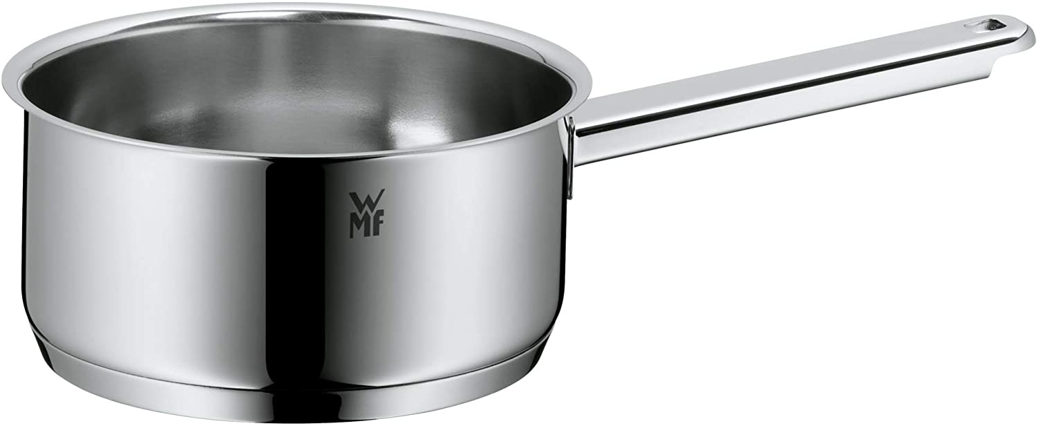 WMF sauce pan Ø 16 cm approx. 1,5l Premium One Inside scaling vapor hole Cool+ Technology Cromargan stainless steel brushed suitable for all stove tops including induction dishwasher-safe