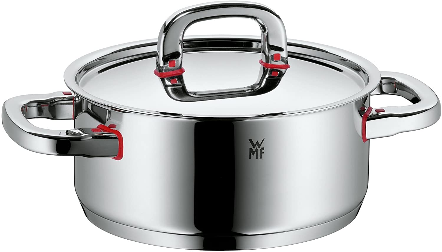 WMF Premium One 18/10 Stainless Steel 20cm Low Casserole with Lid