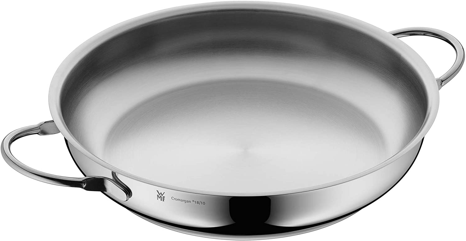 WMF serving pan uncoated Ø 20cm Profi pouring rim stainless steel handle Cromargan stainless steel suitable for induction dishwasher-safe