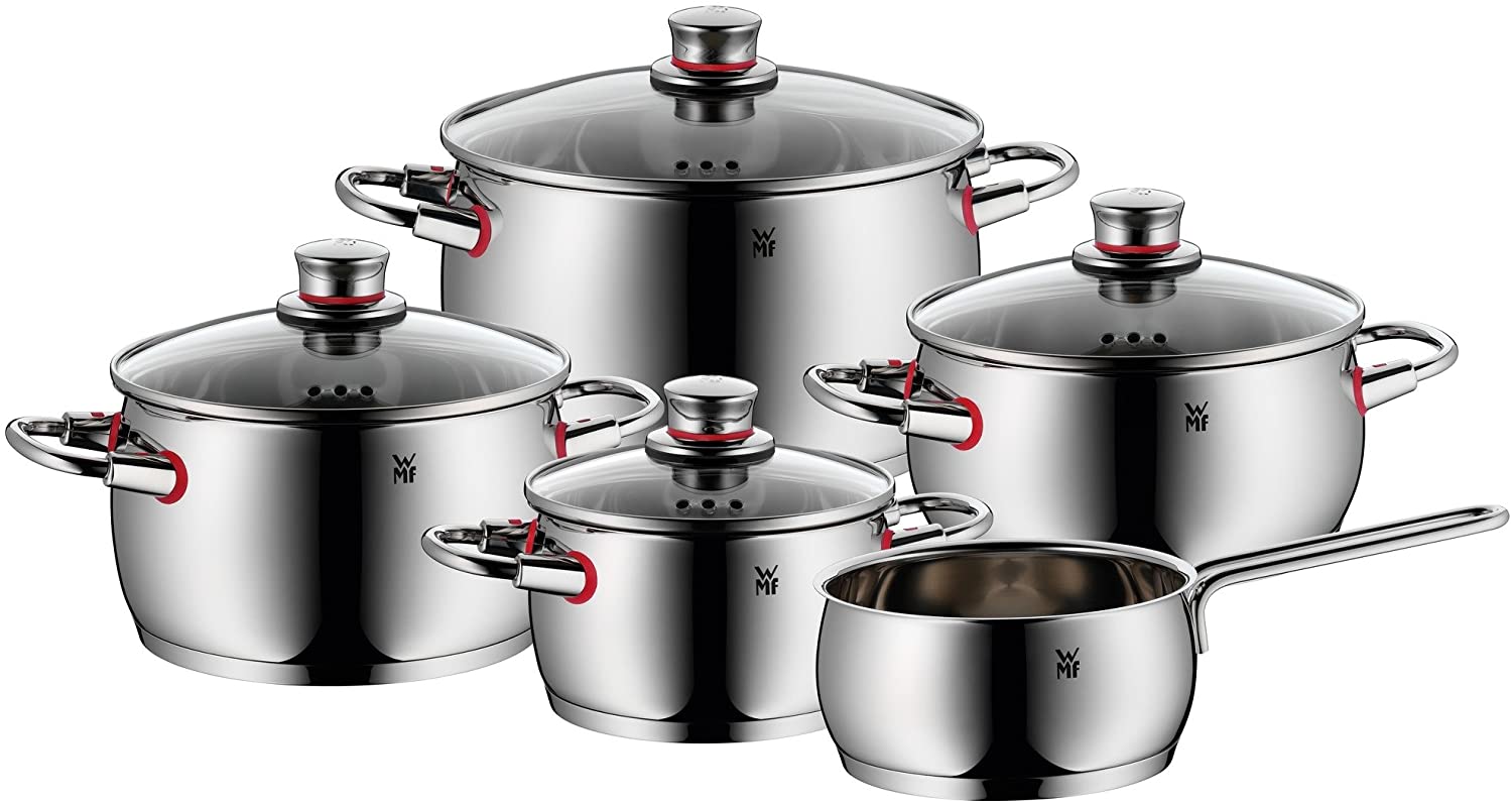 WMF Quality One 0774156380 5-Piece Cookware Set