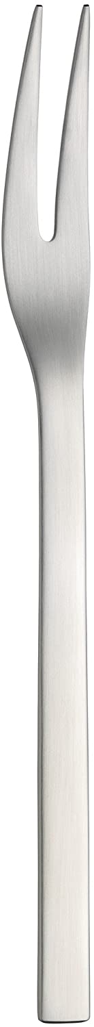 WMF Linum serving fork, 20.3 cm, serving fork, cold cutting fork, Cromargan protect stainless steel, matte, scratch-resistant, dishwasher safe