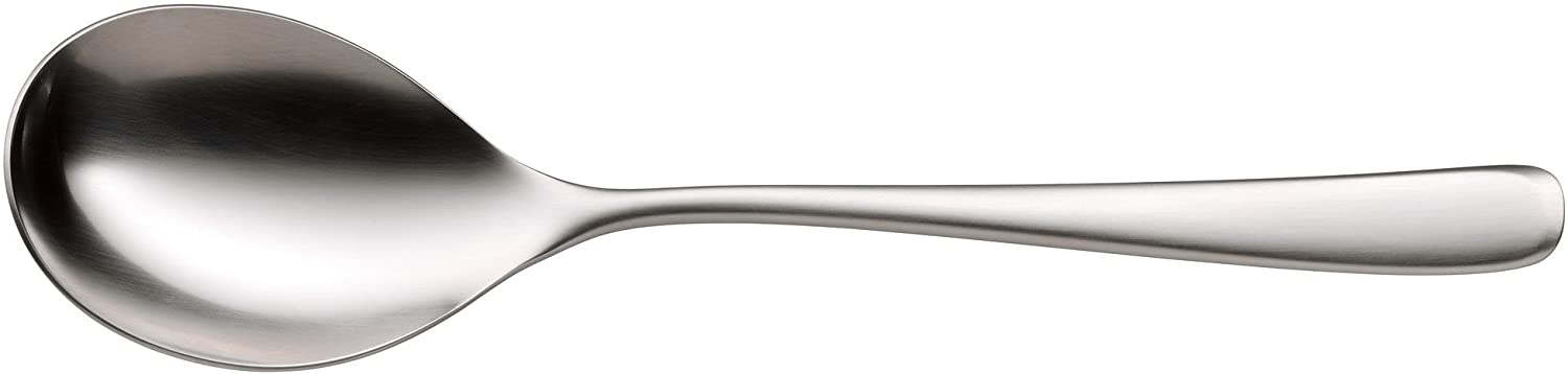 WMF Serving Spoon Cromargan Protect Stainless Steel Matte Finish Extremely Scratch-Resistant