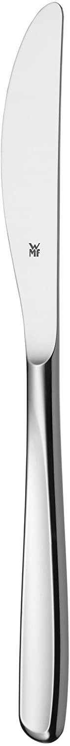 WMF Sinus mono dinner knife, 23.5 cm, polished Cromargan stainless steel, shiny, monobloc knife, dishwasher safe
