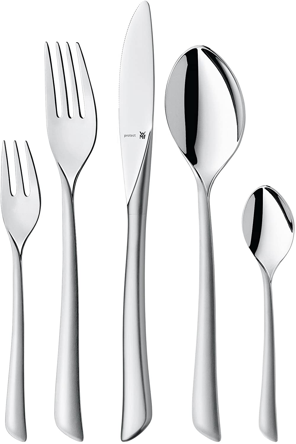 WMF Virginia 1142916390 Cutlery Set Cromargan Protect Stainless Steel 30 Pieces