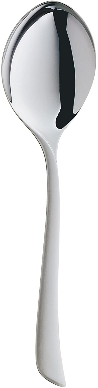 WMF Virginia Serving Spoon Cromargan Protect Stainless Steel Partially Matted Extremely Scratch-Resistant