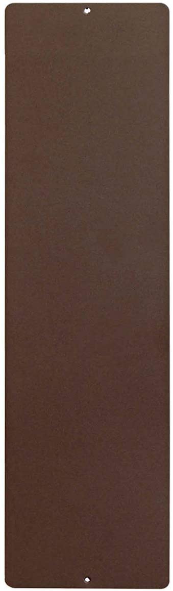 KalaMitica 60114-810-001 Magnetic Chalkboard Steel Corten Effect Size: 14 x 50 x 0.12 cm