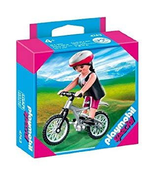 Playmobil Woman With Mountain Bike