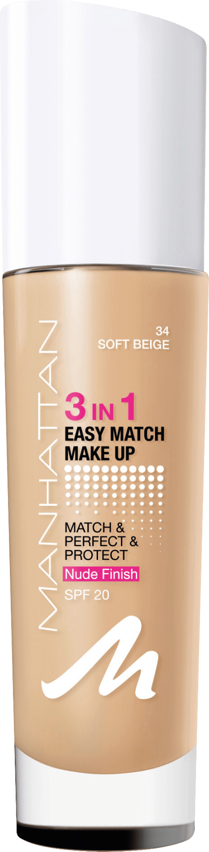 Make-Up Easy Match Soft Beige 34, 30 Ml
