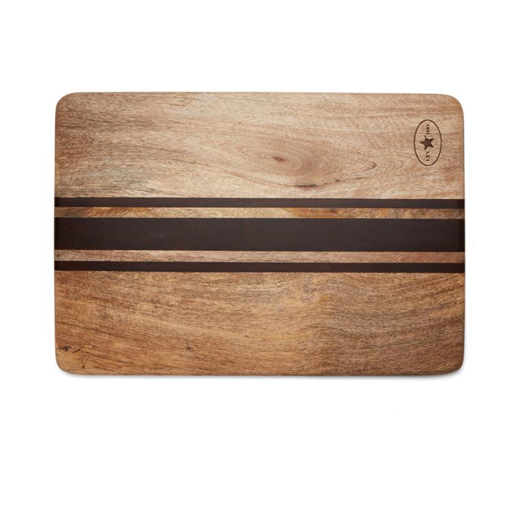 Wood Serving Board Stripes