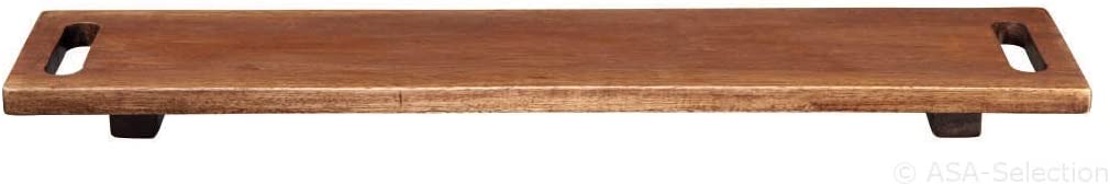 ASA Wood Wooden Board on Feet 60 x 13 cm, H: 3 cm