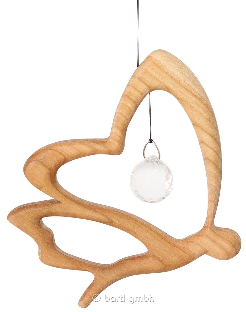 Wooden Hanger Butterfly With Crytal 217