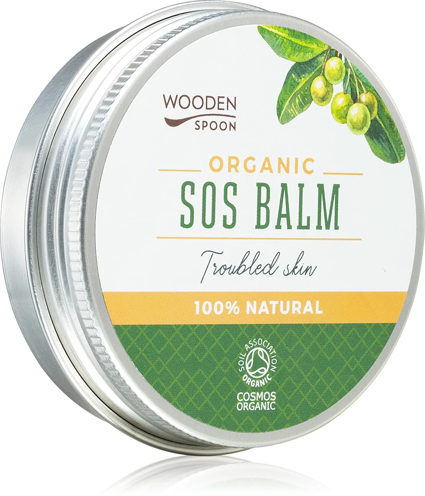 WoodenSpoon Organic SOS Balm for dehydrated and damaged skin