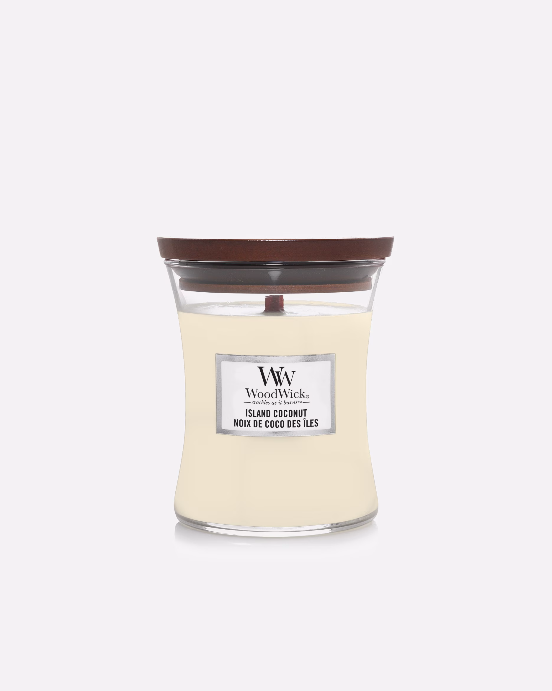 WoodWick candle Island Coconut