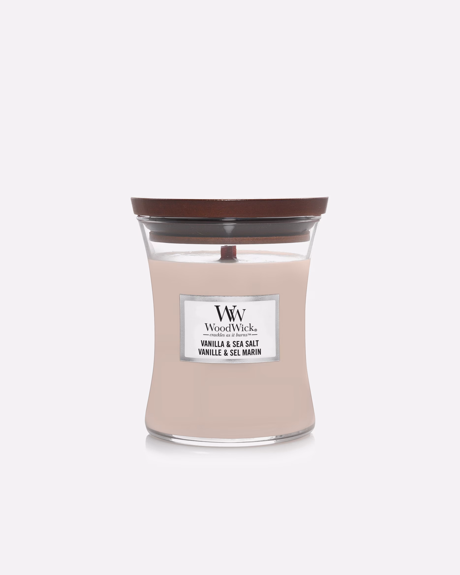 WoodWick Candle Vanilla & Sea Salt