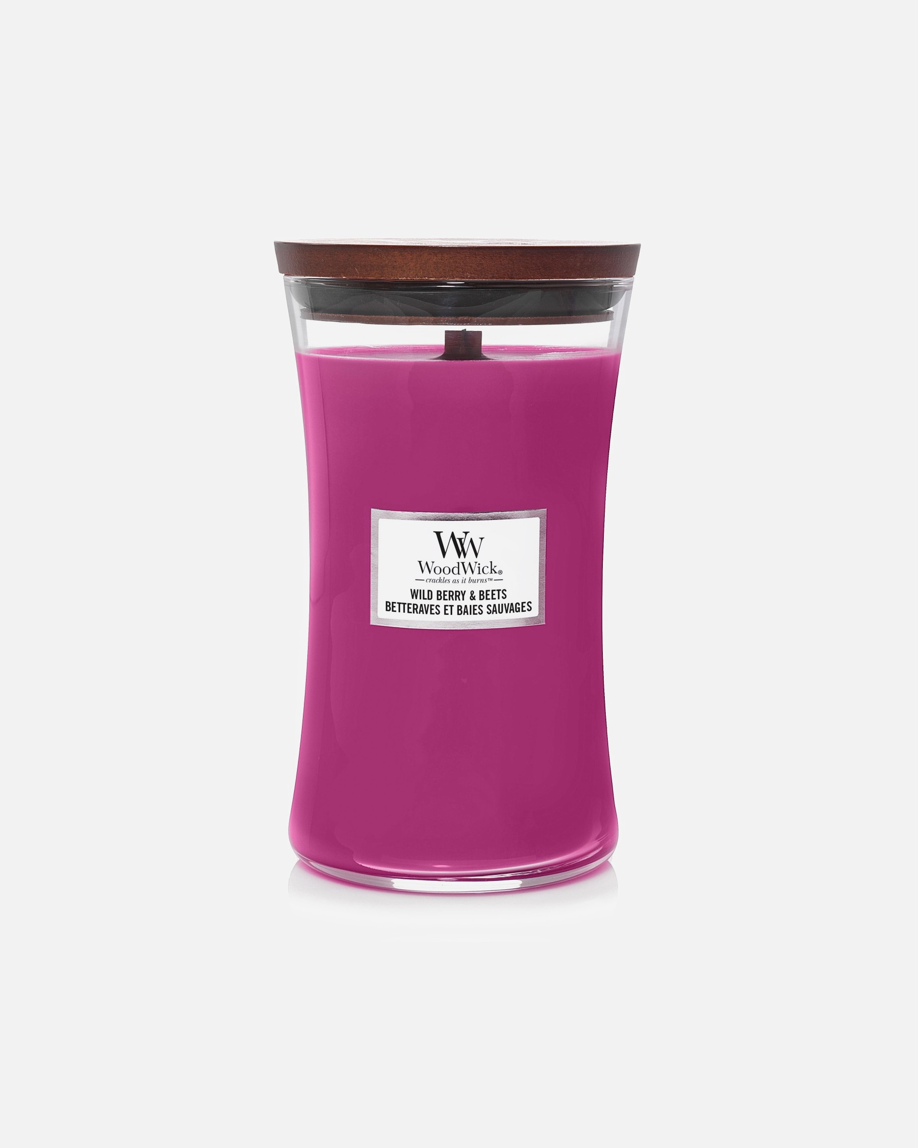 WoodWick candle Wild Berry & Beets
